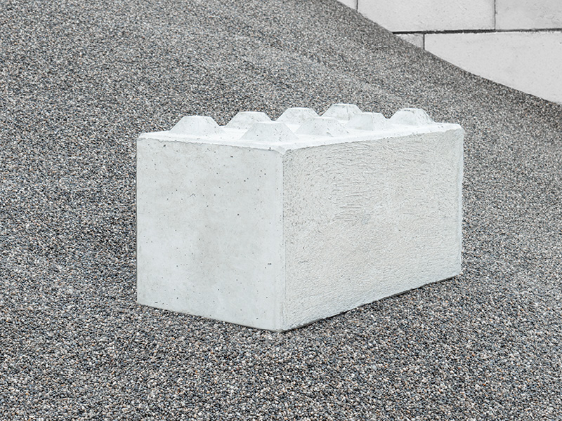 Betonblock gross